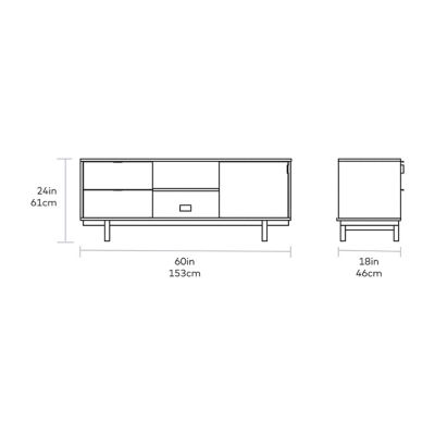 Belmont Media Stand by Gus Modern at