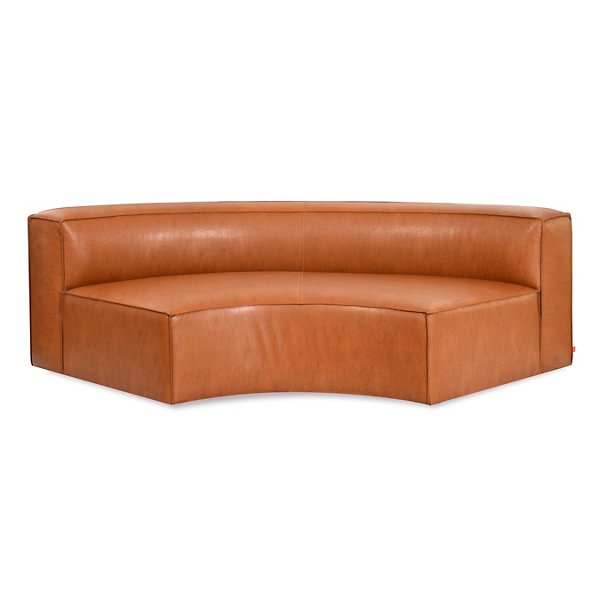 Mix Modular Vegan Leather Arc Sofa By, Modular Recycled Leather Sofa
