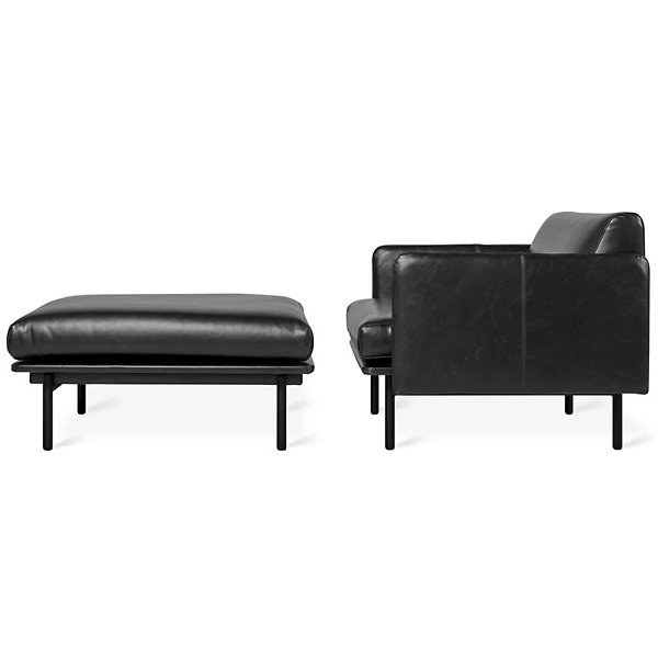 Foundry 2 Piece Leather Chaise