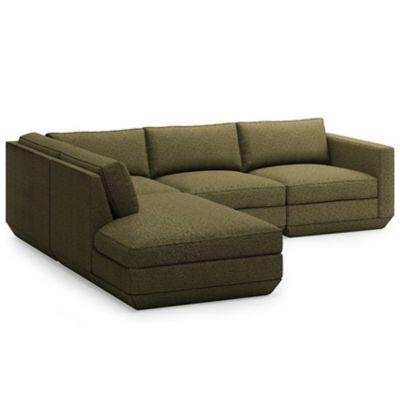 Podium Modular 4 PC Lounge Sectional A