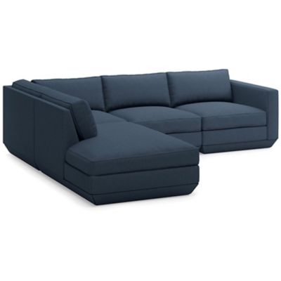 Podium Modular 4 PC Lounge Sectional A