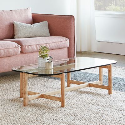 Quarry Glass Coffee Table by Gus Modern at Lumens.com