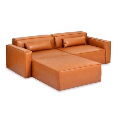 Mix Modular 3 Piece Sectional - Vegan Appleskin