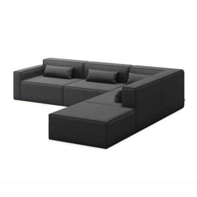 Mix Modular 5 Piece Sectional Sofa - Right Facing