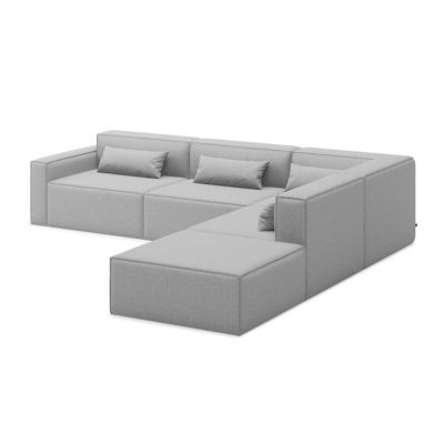 Mix Modular 5 Piece Sectional Sofa - Right Facing