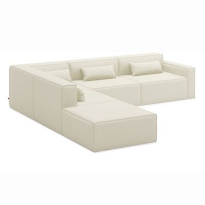 Mix Modular 5 Piece Sectional Sofa - Left Facing