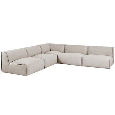 Nexus Armless 5 Piece Modular Sofa