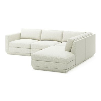 Podium Modular 4-Piece Lounge - Right Facing