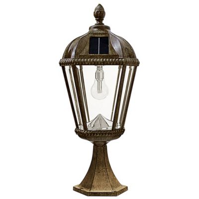 Royal Bulb Solar LED Outdoor Pier Mount