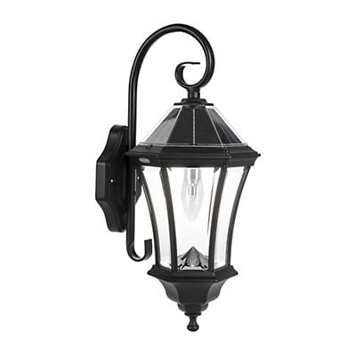 Victorian Morph Solar LED Outdoor Wall Sconce