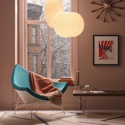 Nelson Ball Bubble Crisscross Pendant by Herman Miller