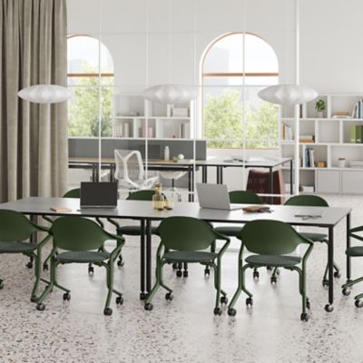 Shown in White with Brushed Nickel Trim finish, in use