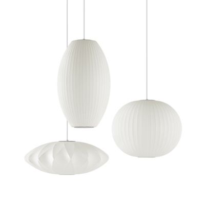 シーリングライト・天井照明 Nelson Cigar Bubble Lamp Medium Pendant Nelson Cigar Bubble Pendant – Herman Miller Store