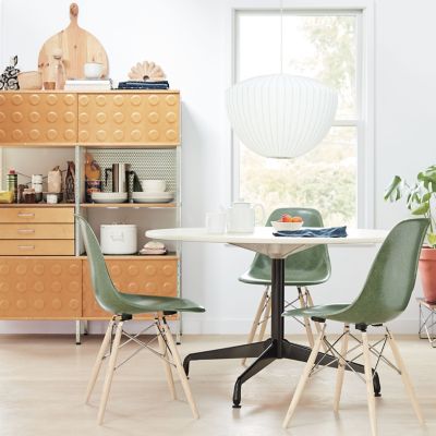 Shown in White with Brushed Nickel Trim finish, in use