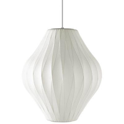 Nelson Pear CrissCross Bubble Pendant