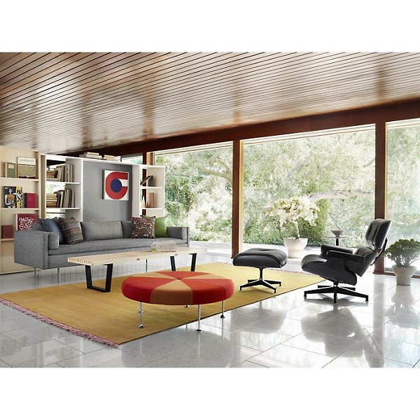 Eames Lounge Chair with Ottoman - Ebony