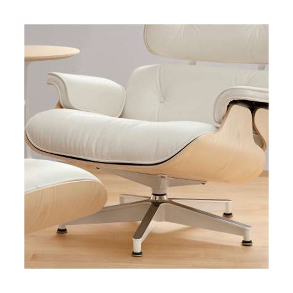 Eames Lounge Chair - White Ash