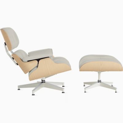 Eames Lounge Chair - White Ash