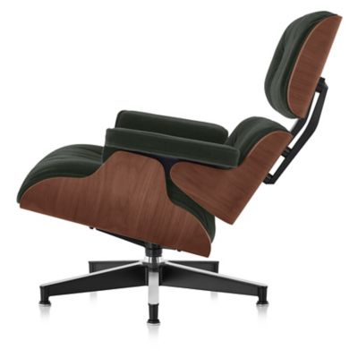 Eames Lounge Chair With Ottoman In Mohair Supreme By Herman Miller At Lumens Com