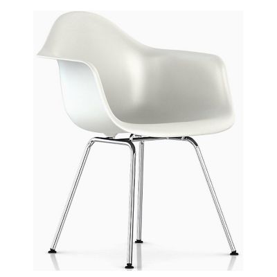 Eames Molded Plastic Armchair Chair - 4-Leg Base