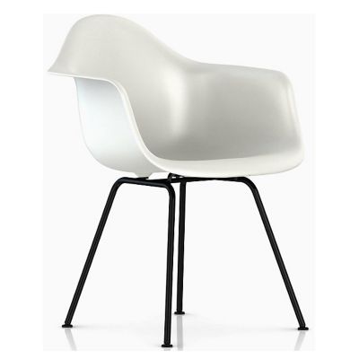 Eames Molded Plastic Armchair Chair - 4-Leg Base
