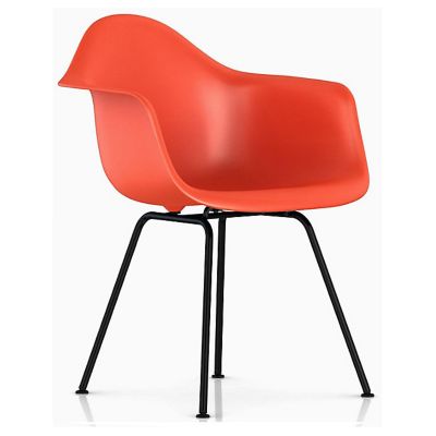 Eames Molded Plastic Armchair Chair - 4-Leg Base