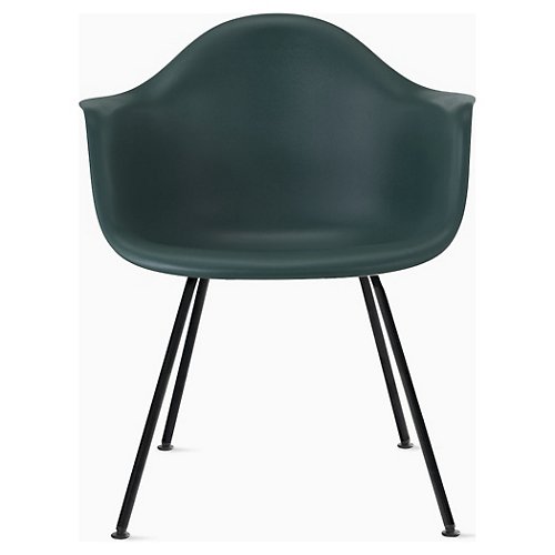 Eames Molded Plastic Armchair Chair - 4-Leg Base