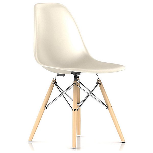 Eames Molded Fiberglass Chair - Dowel Base