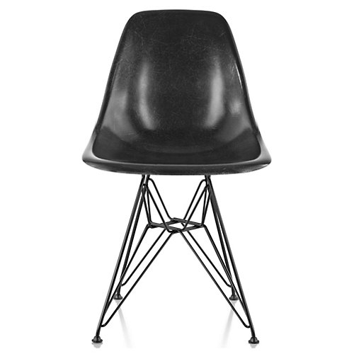 Eames Molded Fiberglass Chair - Wire Base