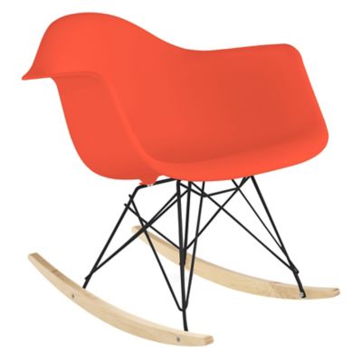 Eames Molded Plastic Armchair - Rocker Base