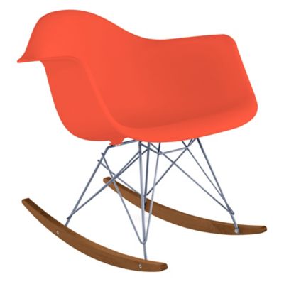 Eames Molded Plastic Armchair - Rocker Base