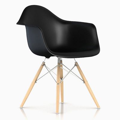 Eames Molded Plastic Armchair - Dowel Base