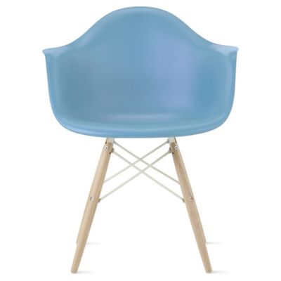 Eames Molded Plastic Armchair - Dowel Base