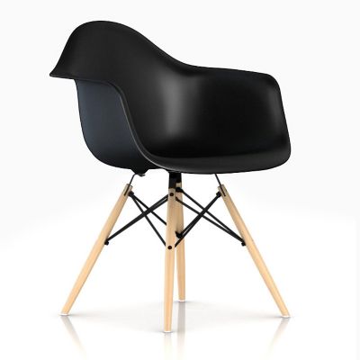 Eames Molded Plastic Armchair - Dowel Base