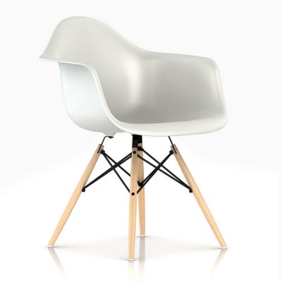 Eames Molded Plastic Armchair - Dowel Base