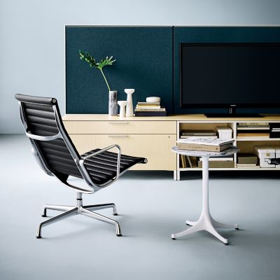 Eames Aluminum Group Lounge Chair by Herman Miller at Lumens.com