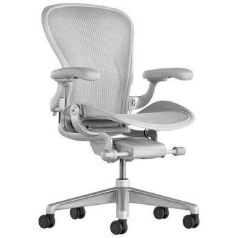Aeron Office Chair Size Band Mineral By Herman Miller At Lumens Com