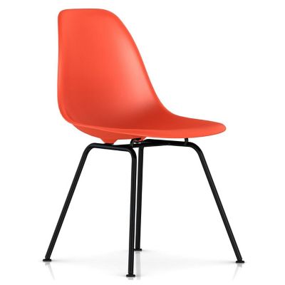 Eames Molded Plastic Side Chair - 4 Leg Base