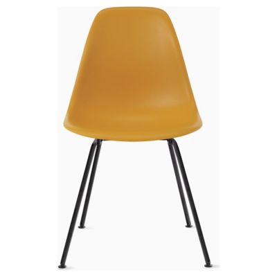 Eames Molded Plastic Side Chair - 4 Leg Base
