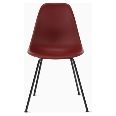 Eames Molded Plastic Side Chair - 4 Leg Base
