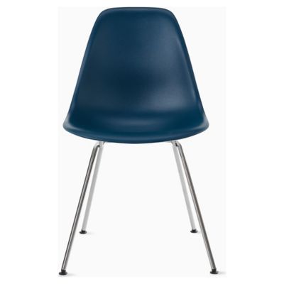 Eames Molded Plastic Side Chair - 4 Leg Base