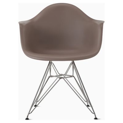 Eames Molded Plastic Armchair With Wire Base