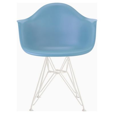 Eames Molded Plastic Armchair - Wire Base