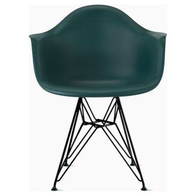 Eames Molded Plastic Armchair - Wire Base