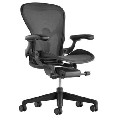 Aeron Office Chair Size Band Graphite, Herman Miller Aeron Office Chair Graphite Size C