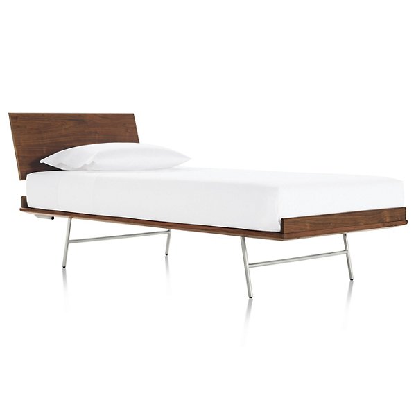 Nelson Thin Edge Bed, Metal Base