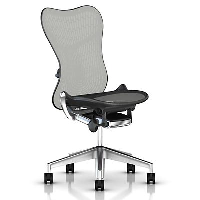 Mirra 2 Office Chair, Armless with Lumbar Support