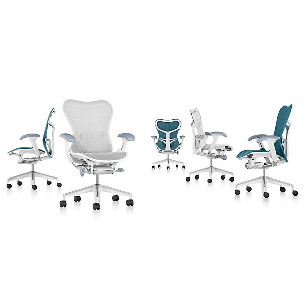 Mirra 2 Office Chair, Butterfly Back with Fixed Arms