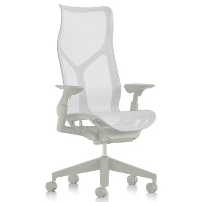 Cosm High Back Chair with Fixed Arms