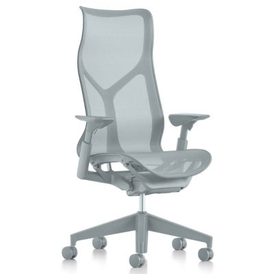 Cosm High Back Chair with Fixed Arms